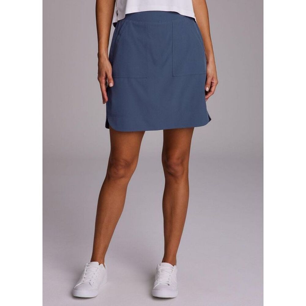 Active Women's Lightweight Quick-Drying Tennis Golf Skort - Smoke Blue S